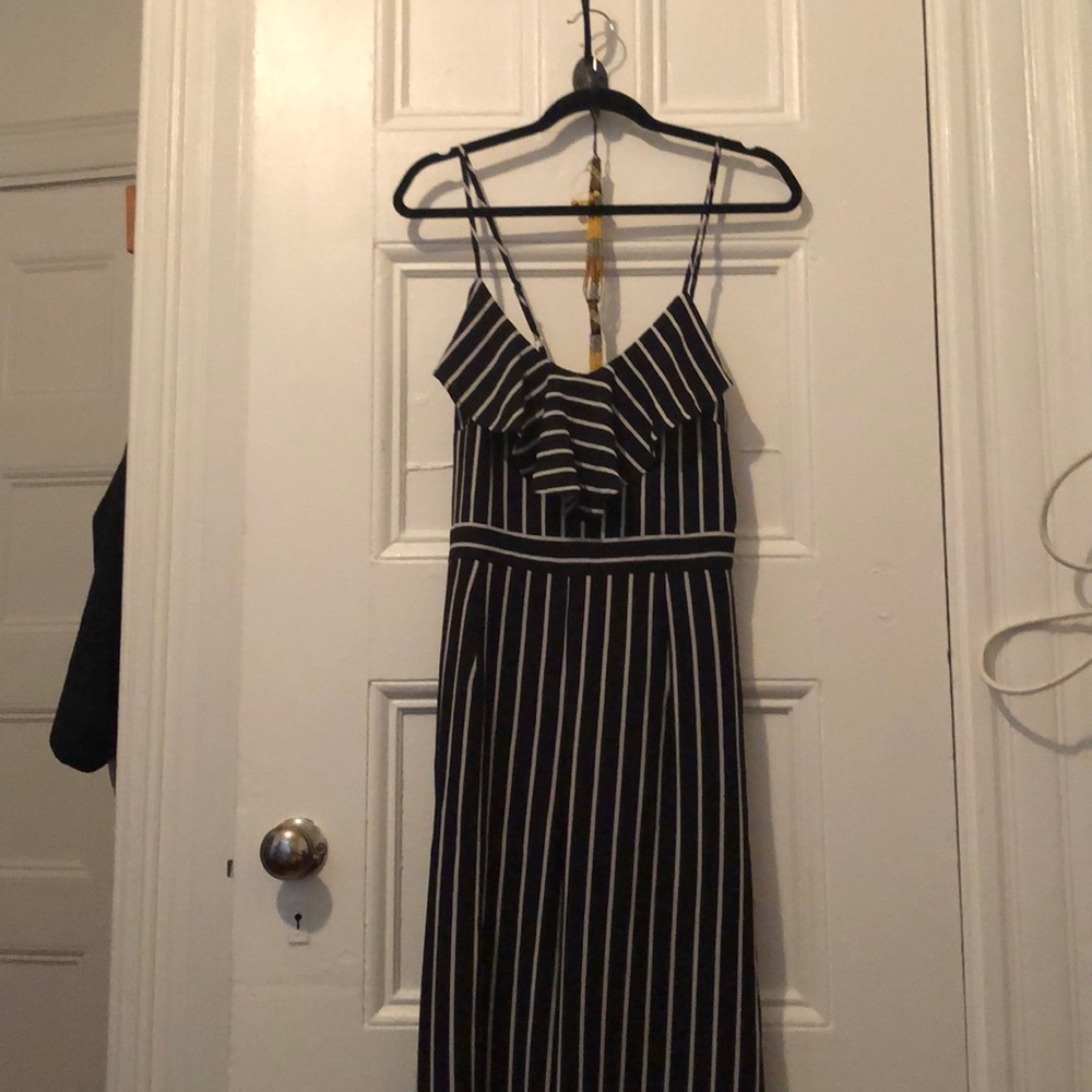 Striped Jumpsuit